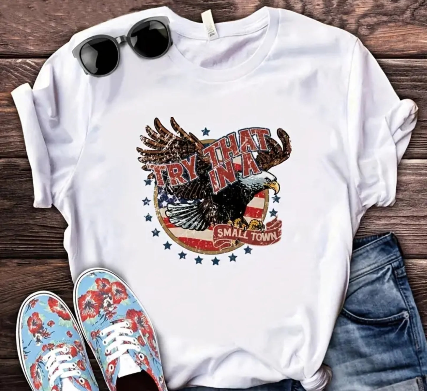 TRY THAT EAGLE T-SHIRT