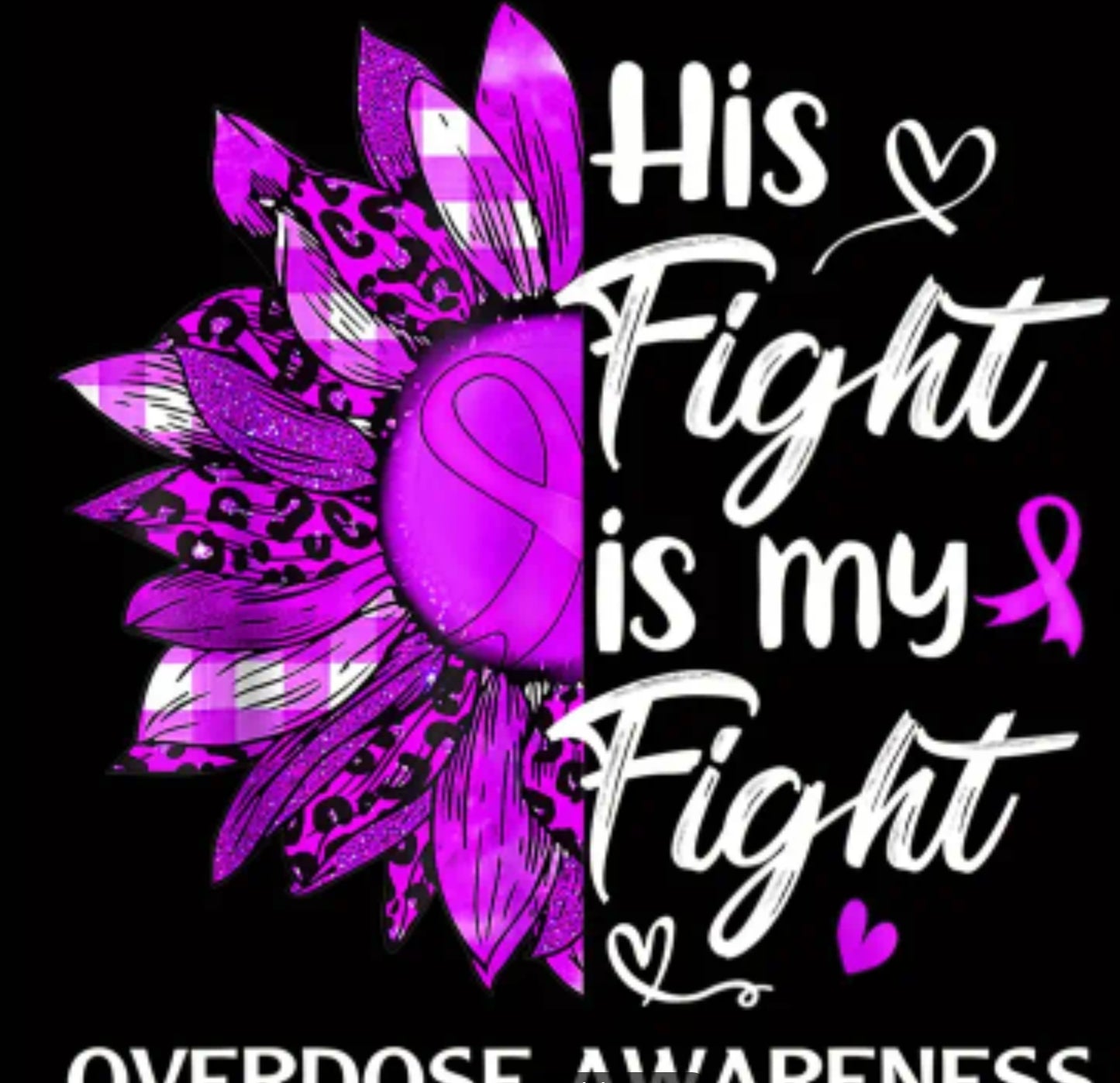 HIS FIGHT IS MY FIGHT T-SHIRT