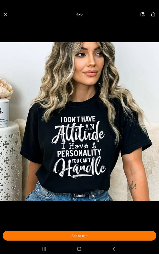 ATTITUDE YOU CANT HANDLE (write writing)