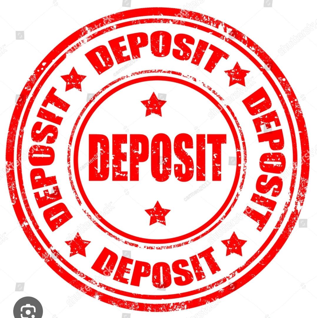 LIVE DEPOSIT ONLY!!!!