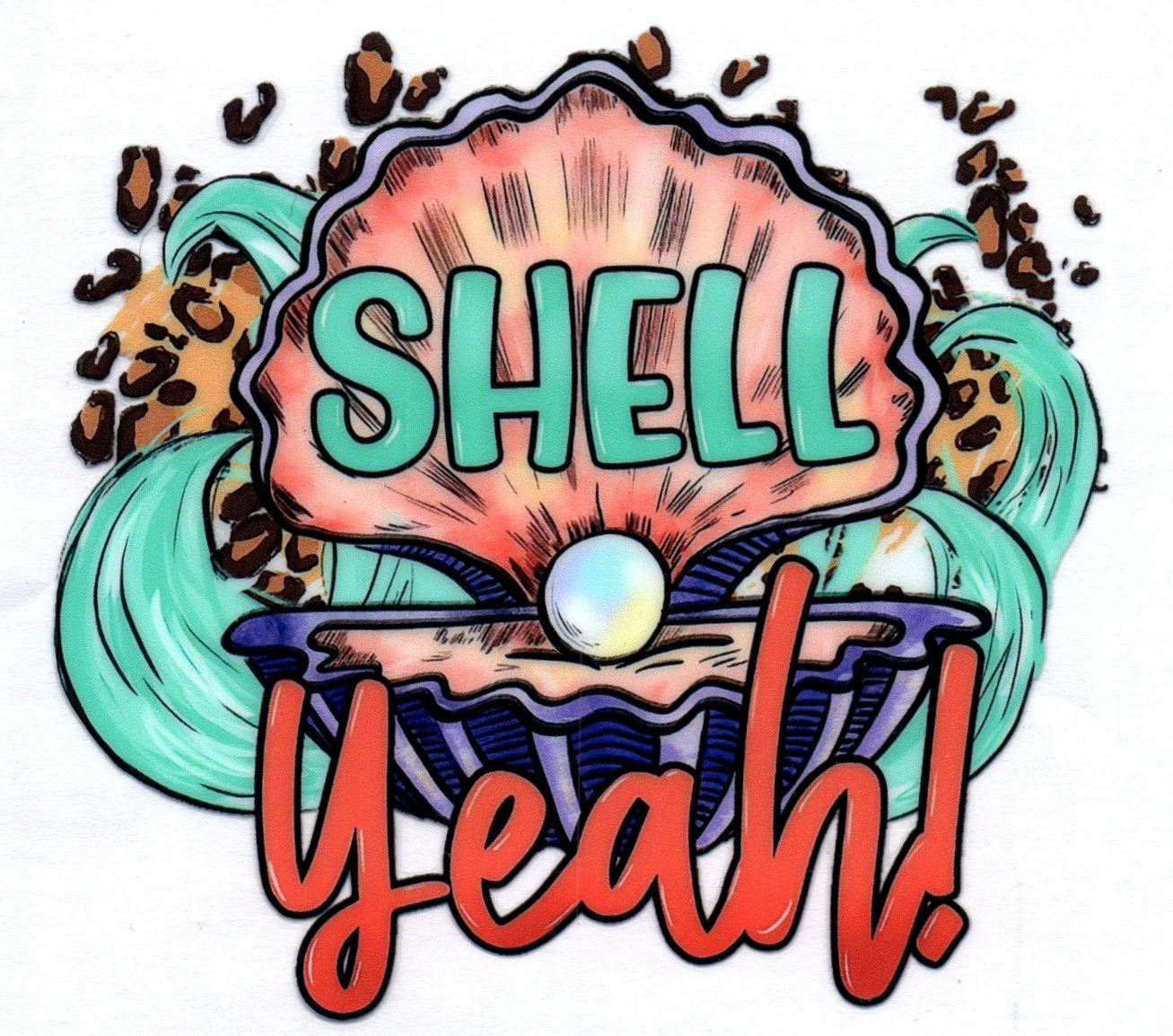Seashells Decal 1