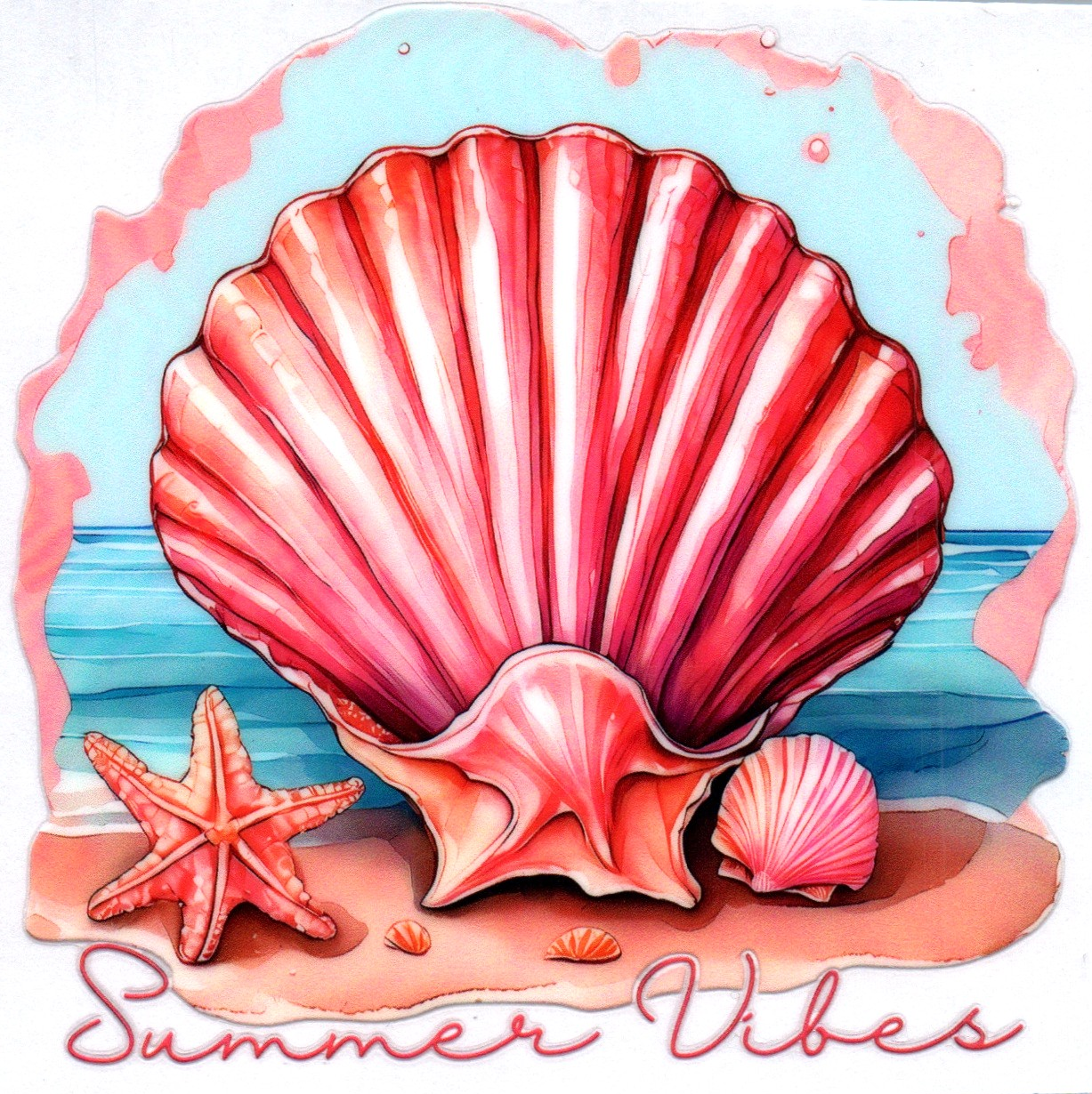 Seashells Decal 2