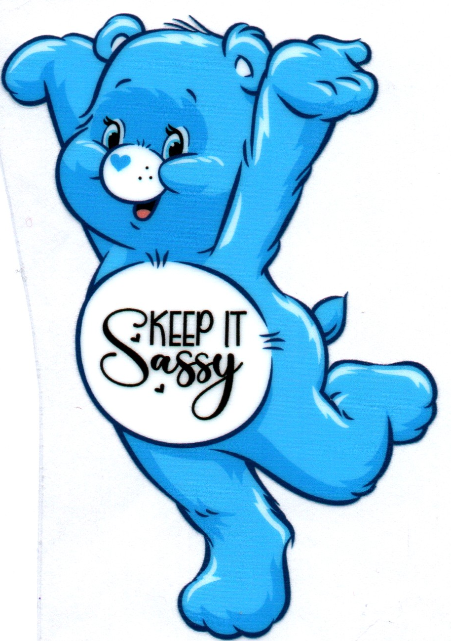 Keep it Sassy Swear Bear Decal 15