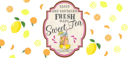 Sassy and Southern Sweet Tea 16 oz POD