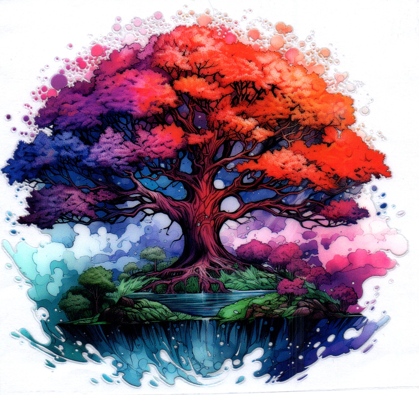 Tree of Life Decal 14