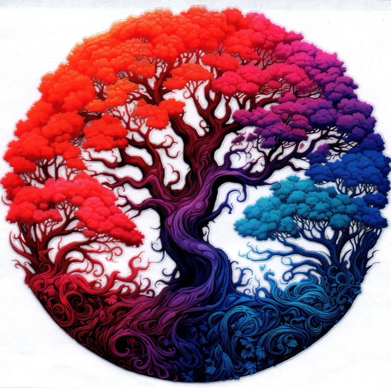 Tree of Life Decal 13