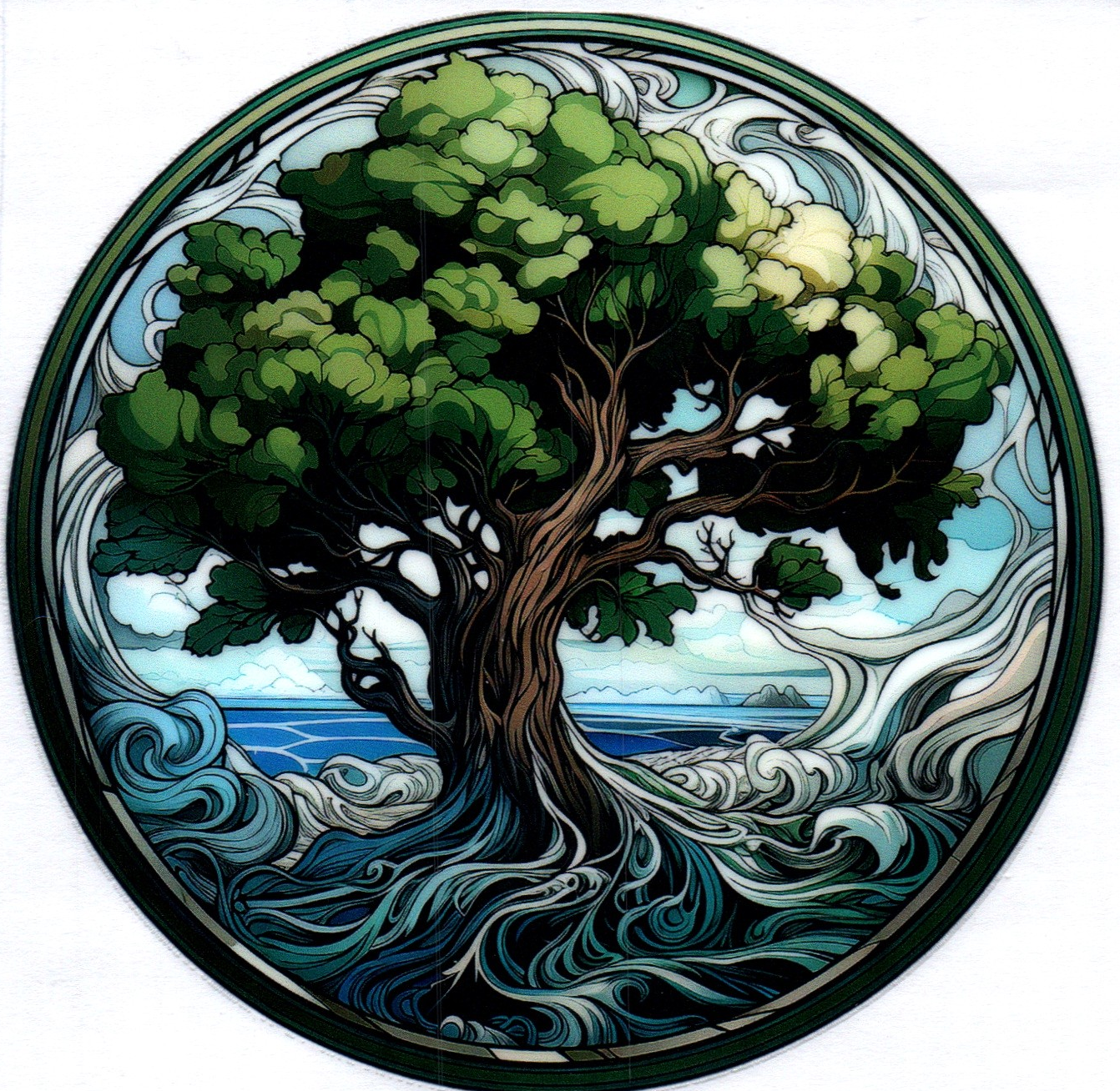 Tree of Life Decal 7