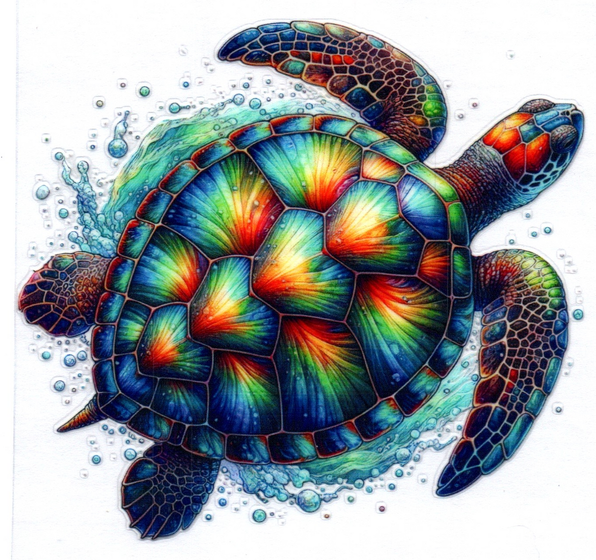 Turtle Decal 2