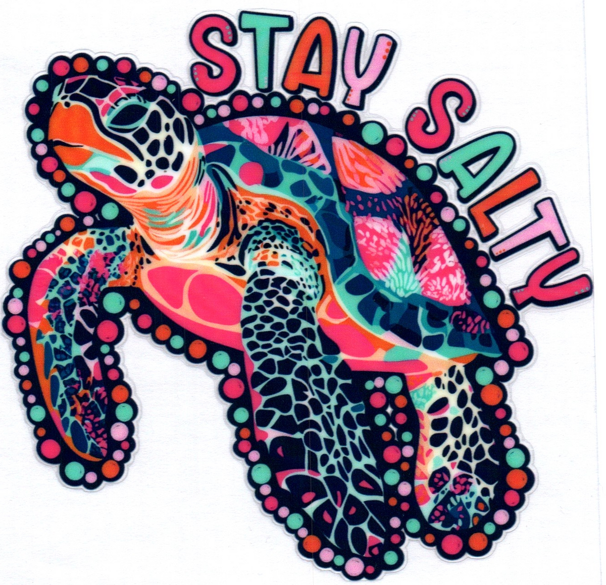 Turtle Decal 4