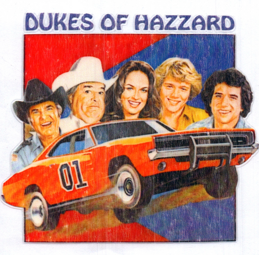 Dukes of Hazzard TV Show Decal 1