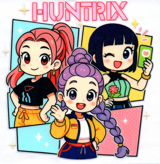 Huntrix TV Show Decal 3