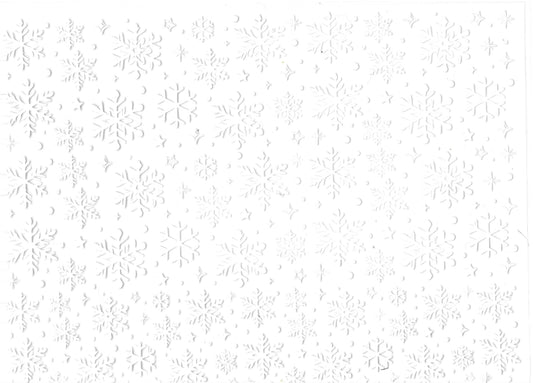 White Snowflakes Element 11 x 9