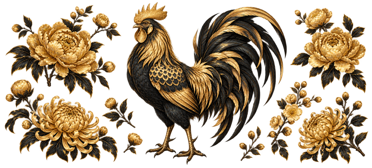 YEAR OF THE CHICKEN BLACK POD