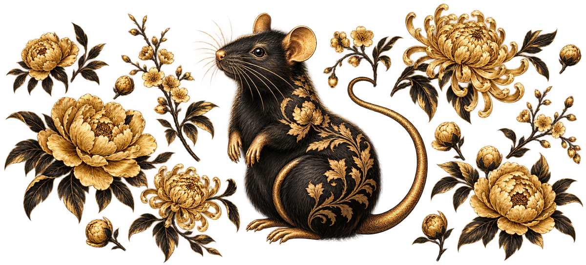 YEAR OF THE RAT BLACK POD