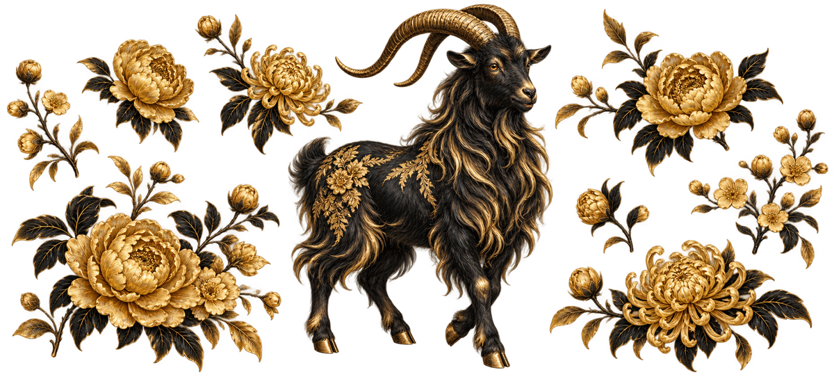 YEAR OF THE GOAT BLACK POD