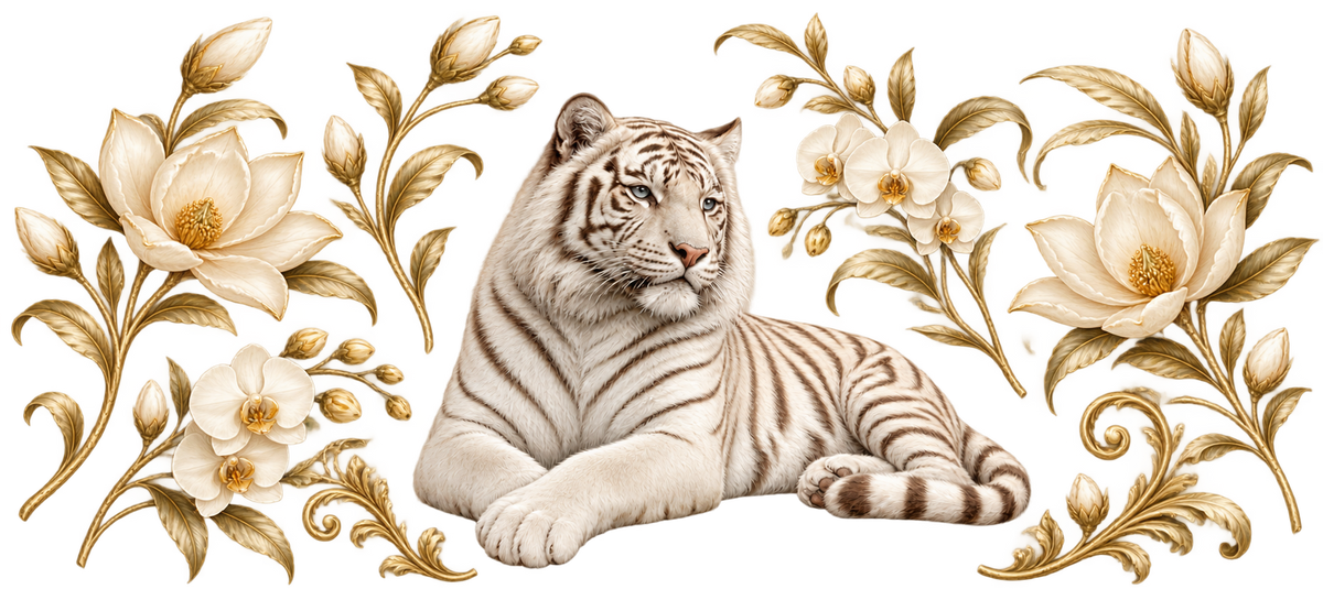 YEAR OF THE TIGER WHITE SET