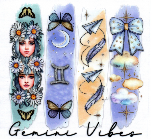 Gemini Zodiac Decal 3