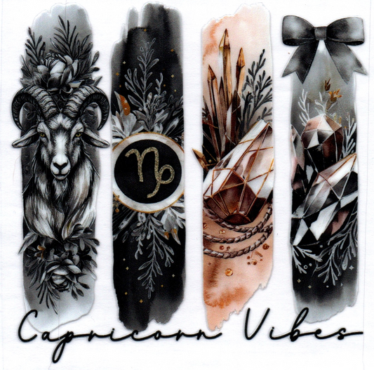 Capricorn Zodiac Decal 7