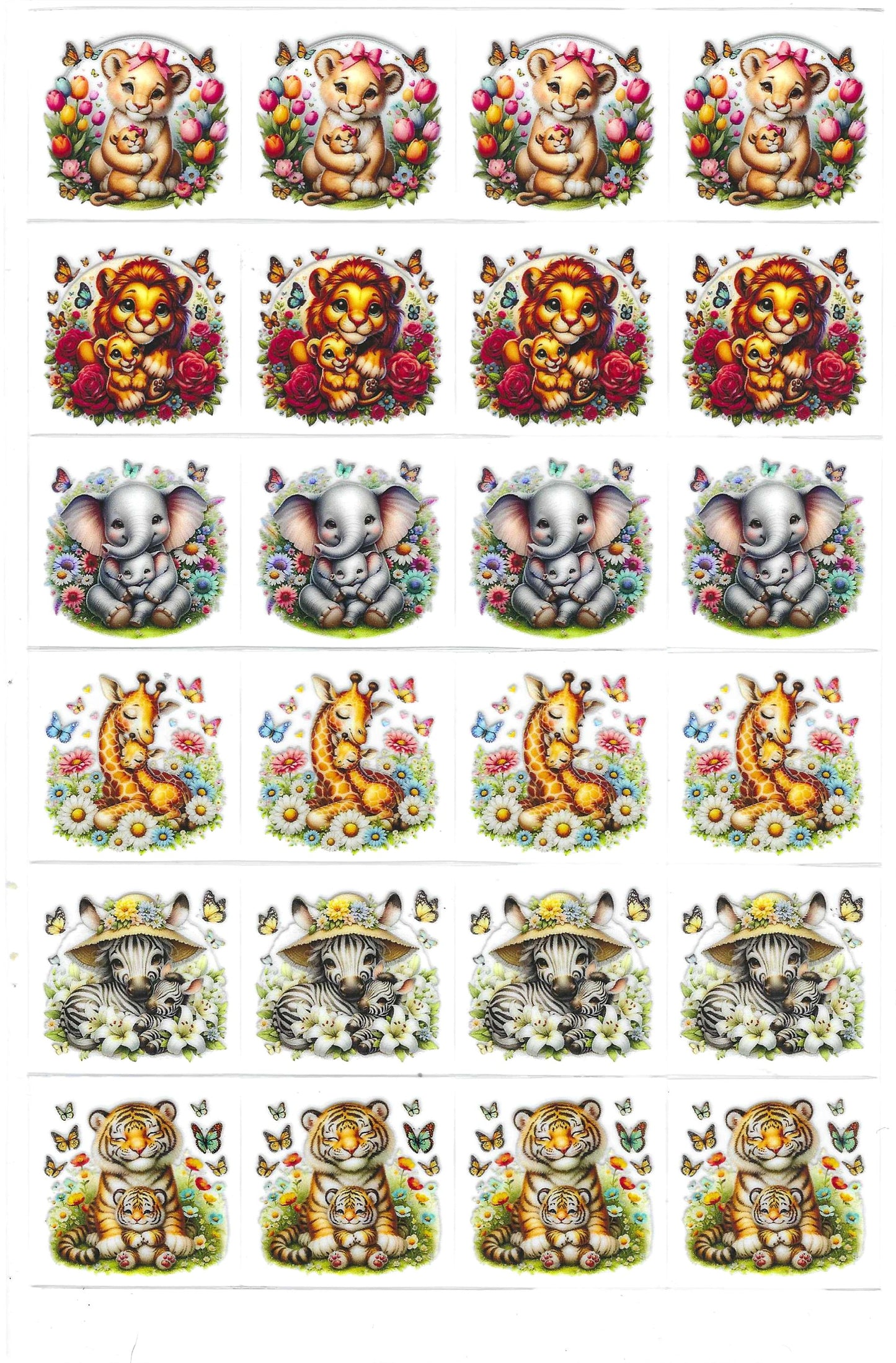 Animals 3 Kiss Cut