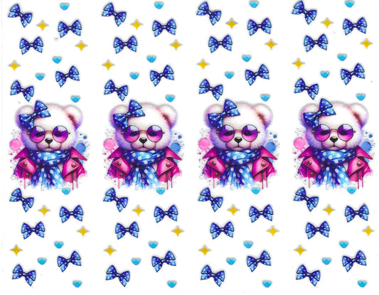 Bear & Bow Pen Wraps