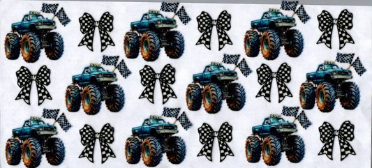 16oz Blue Truck