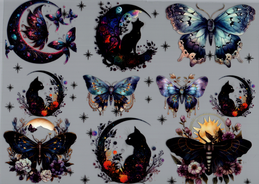 Butterflies & Cats Element