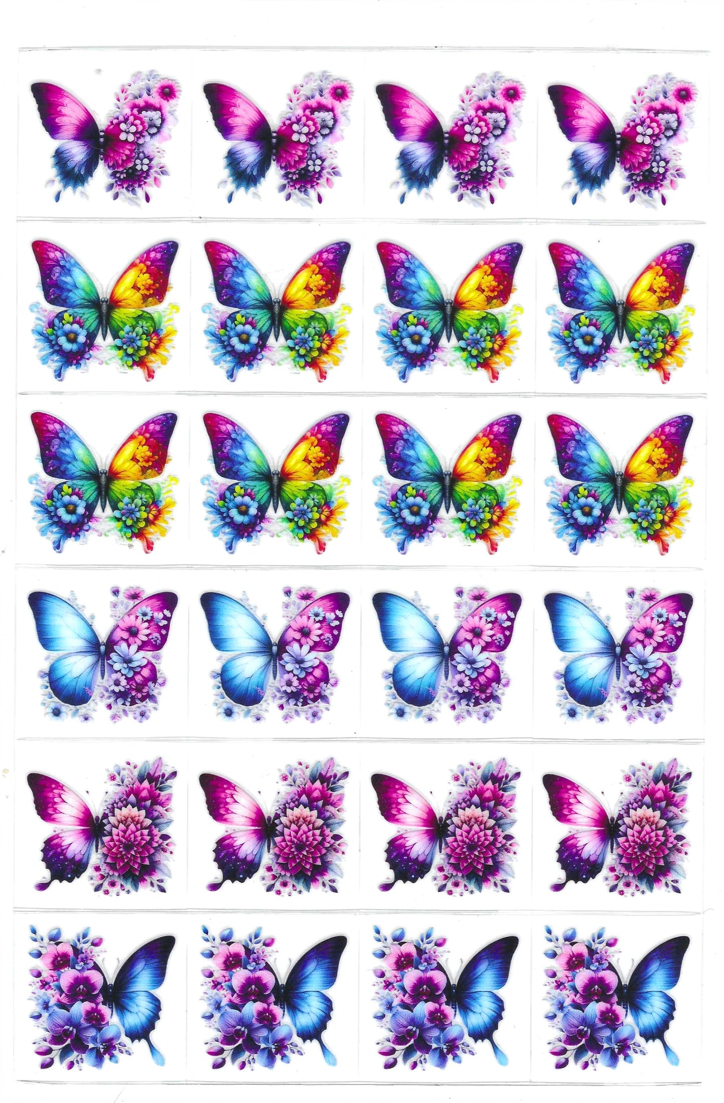 Butterfly 15 Kiss Cut