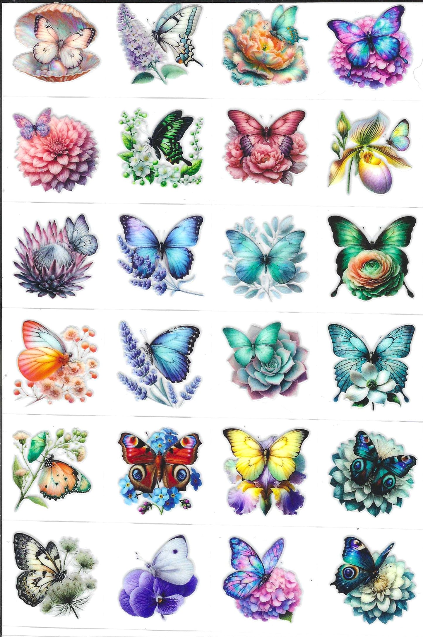 Butterfly 13 Kiss Cut