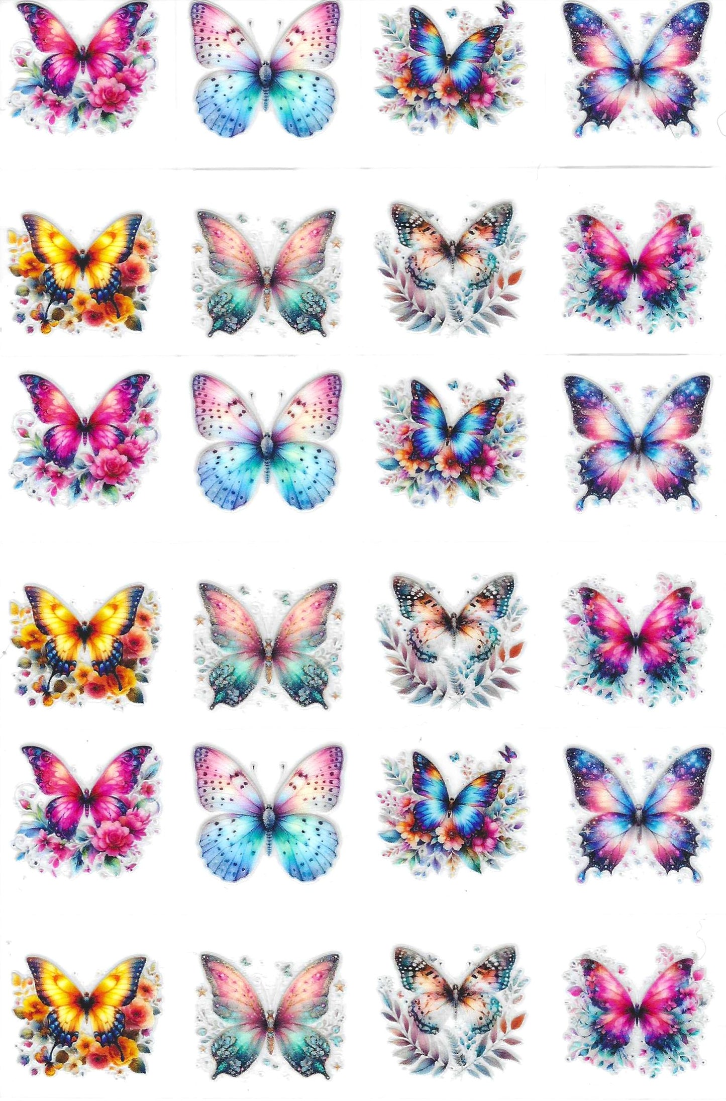Butterfly 14 Kiss Cut