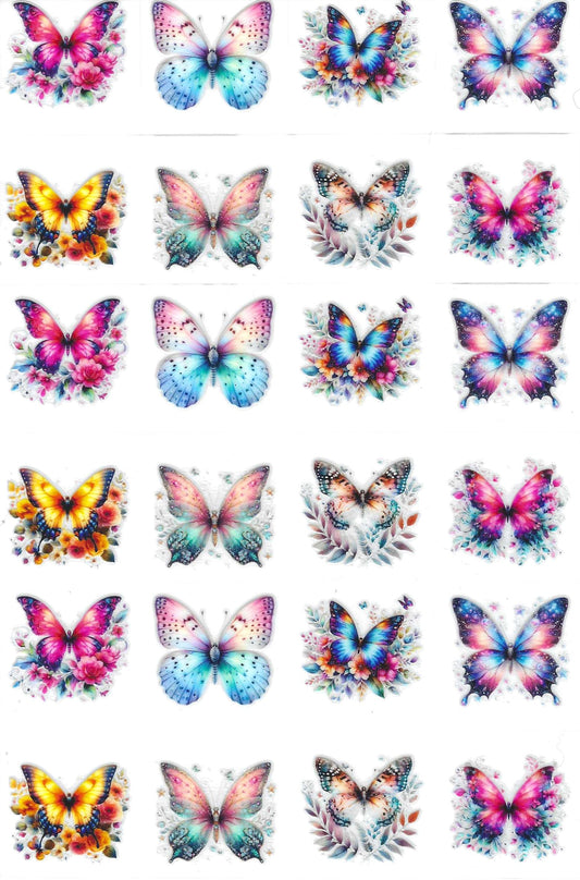 Butterfly 14 Kiss Cut