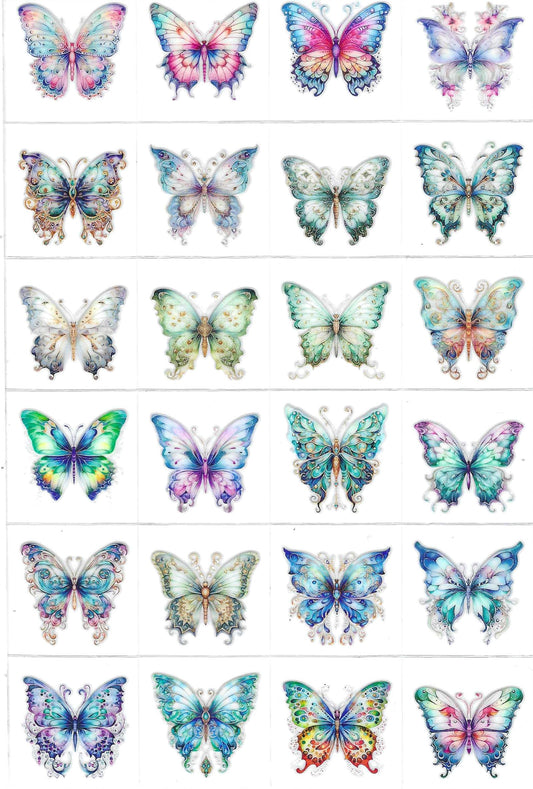 Butterfly 4 Kiss Cut