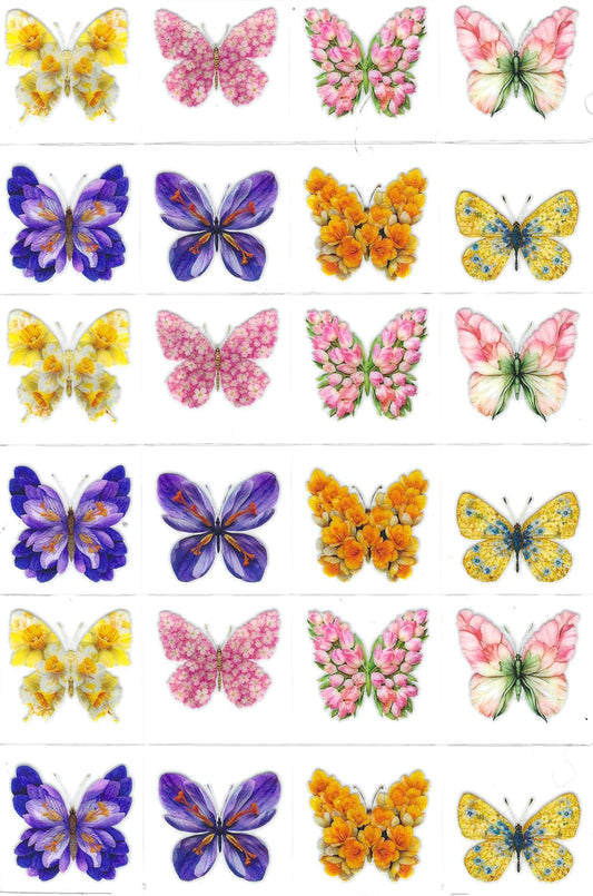 Butterfly 16 Kiss Cut