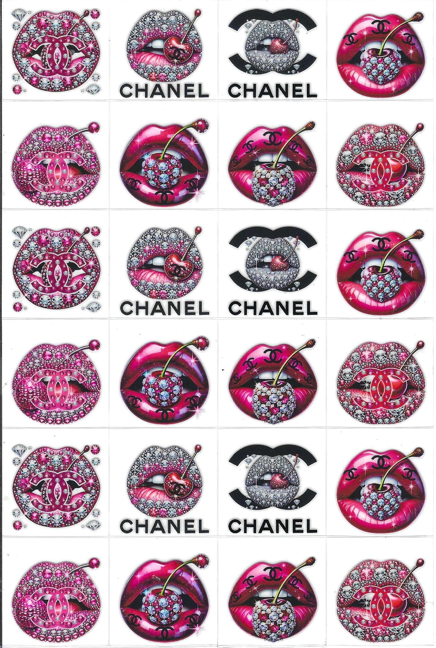 C-C Designer Lips Kiss Cut