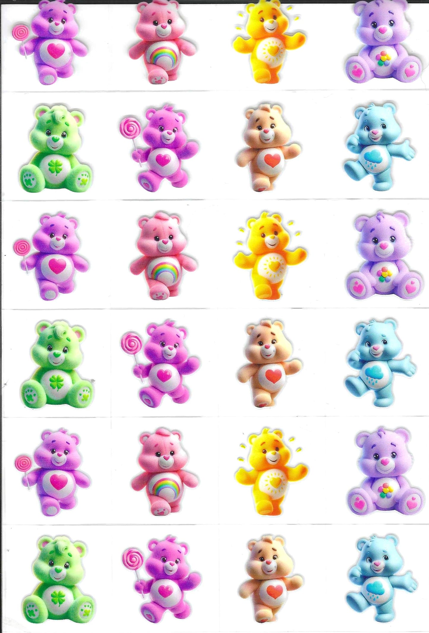 Care Bears 2 Kiss Cut