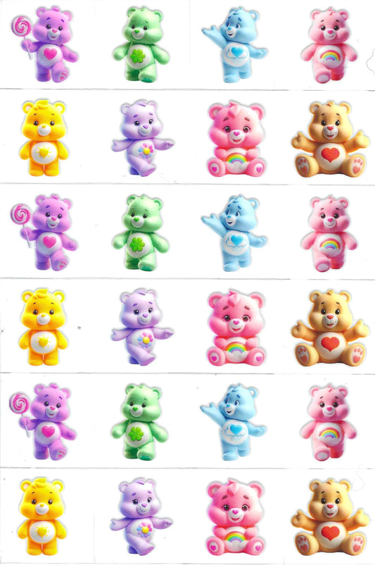 Care Bears 3 Kiss Cut