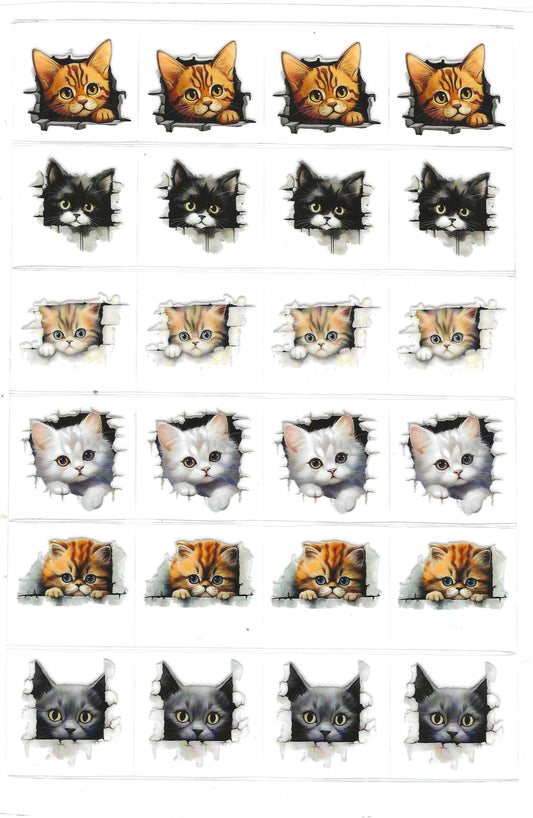 Cats 2 Kiss Cut