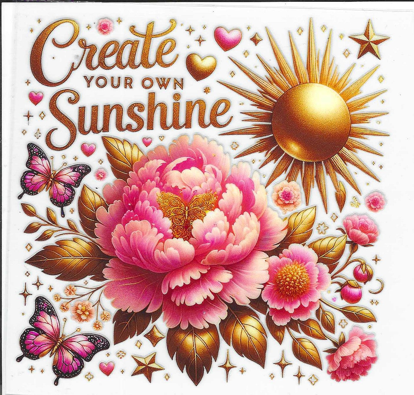 Create Your Own Sunshine Decal