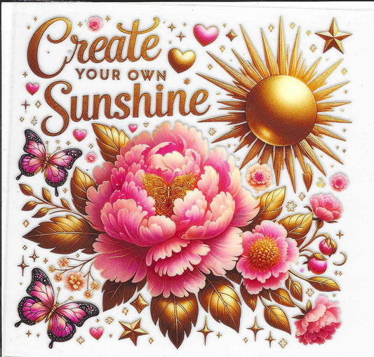 Create Your Own Sunshine Decal