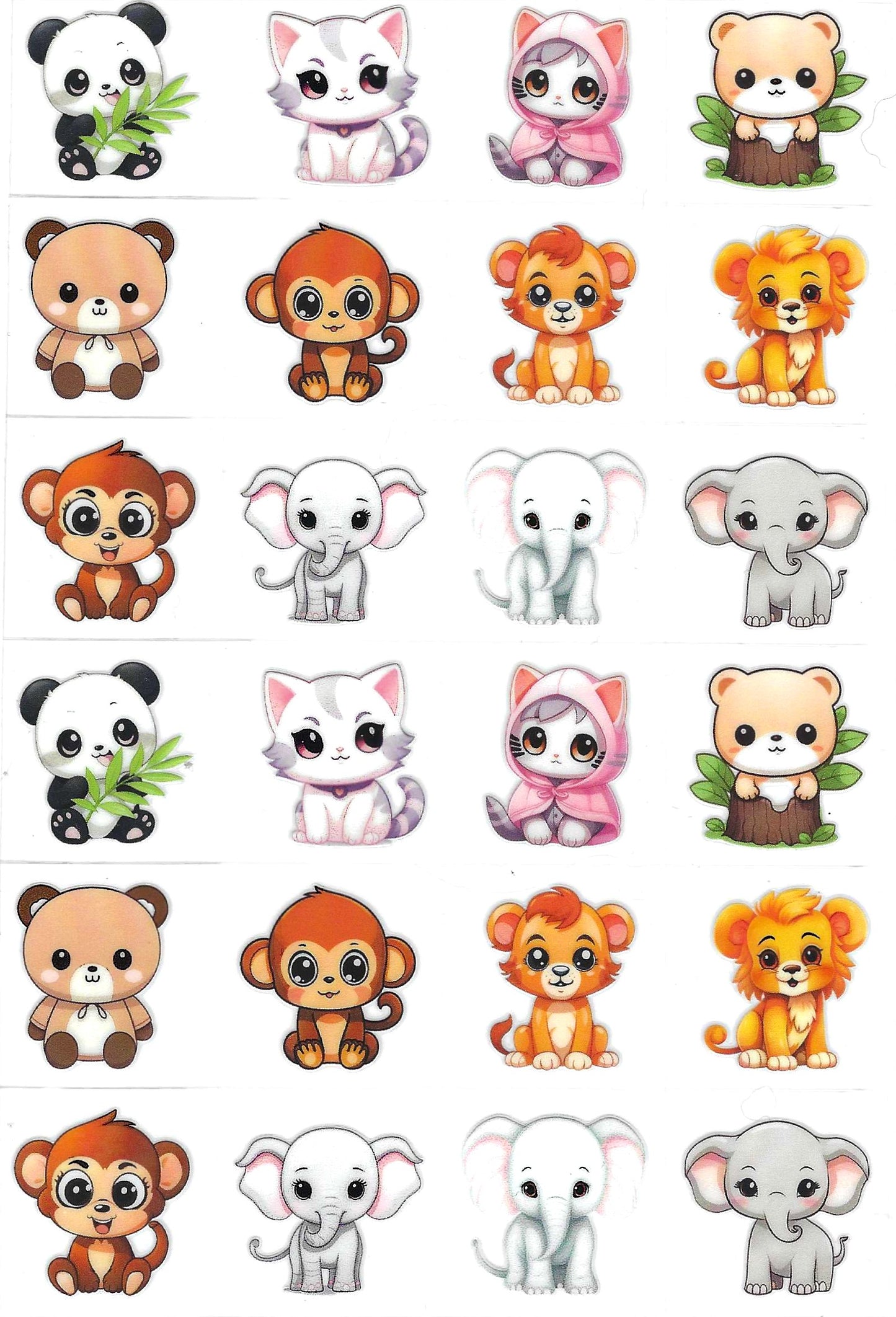 Cute Baby Animals 1 Kiss Cut