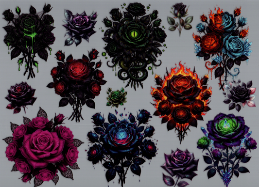 Dark Flowers Element