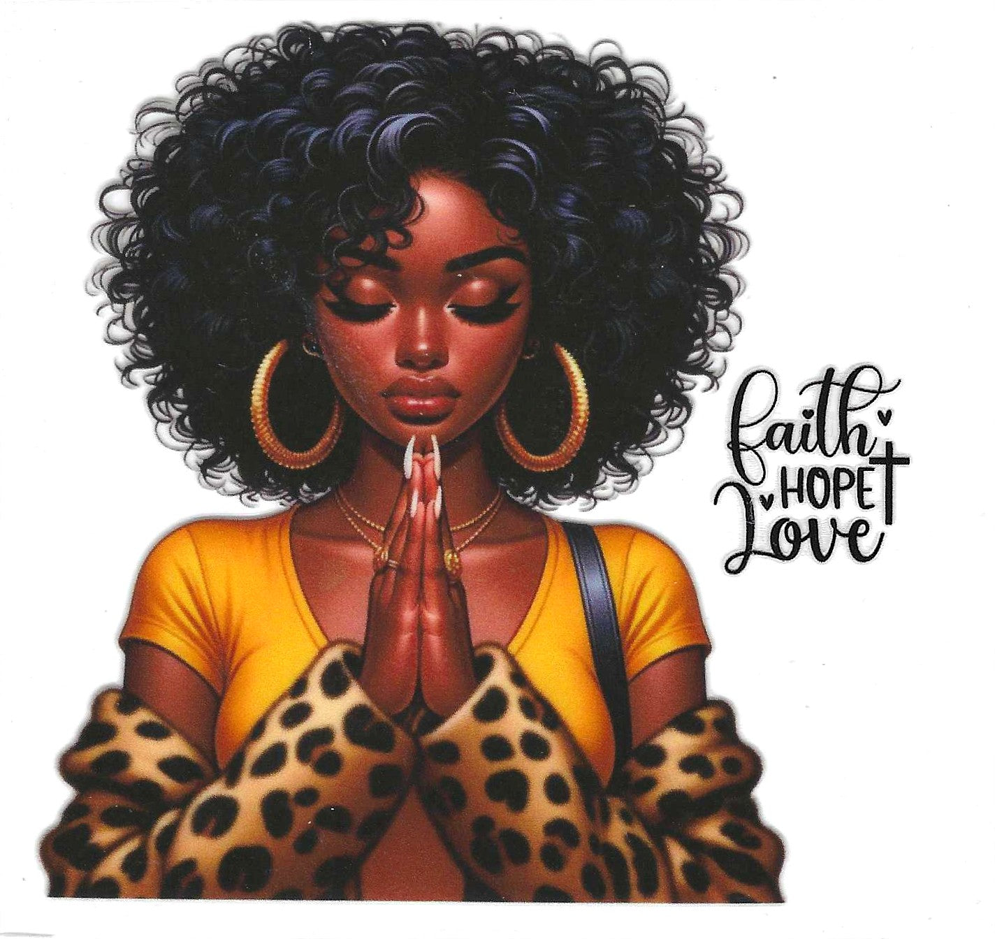 Faith Hope Love 2 Decal