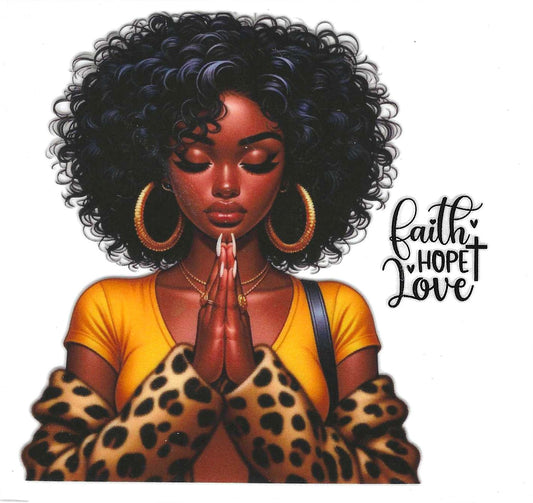 Faith Hope Love 2 Decal