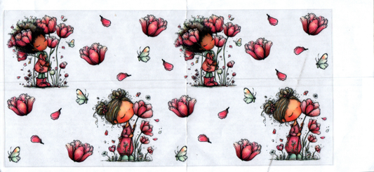 16 oz Girls w/flowers 1
