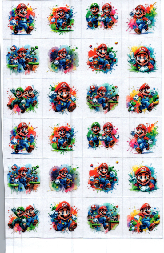 Mario Kiss Cut