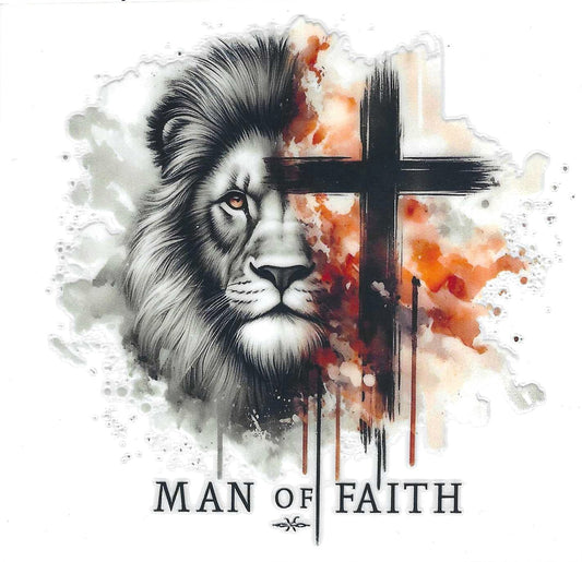 Man of Failth Decal