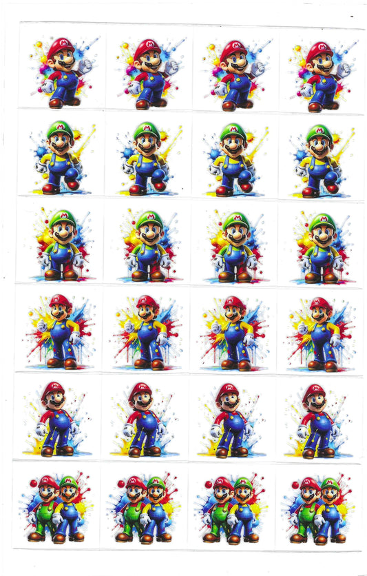 Mario 1 Kiss Cut
