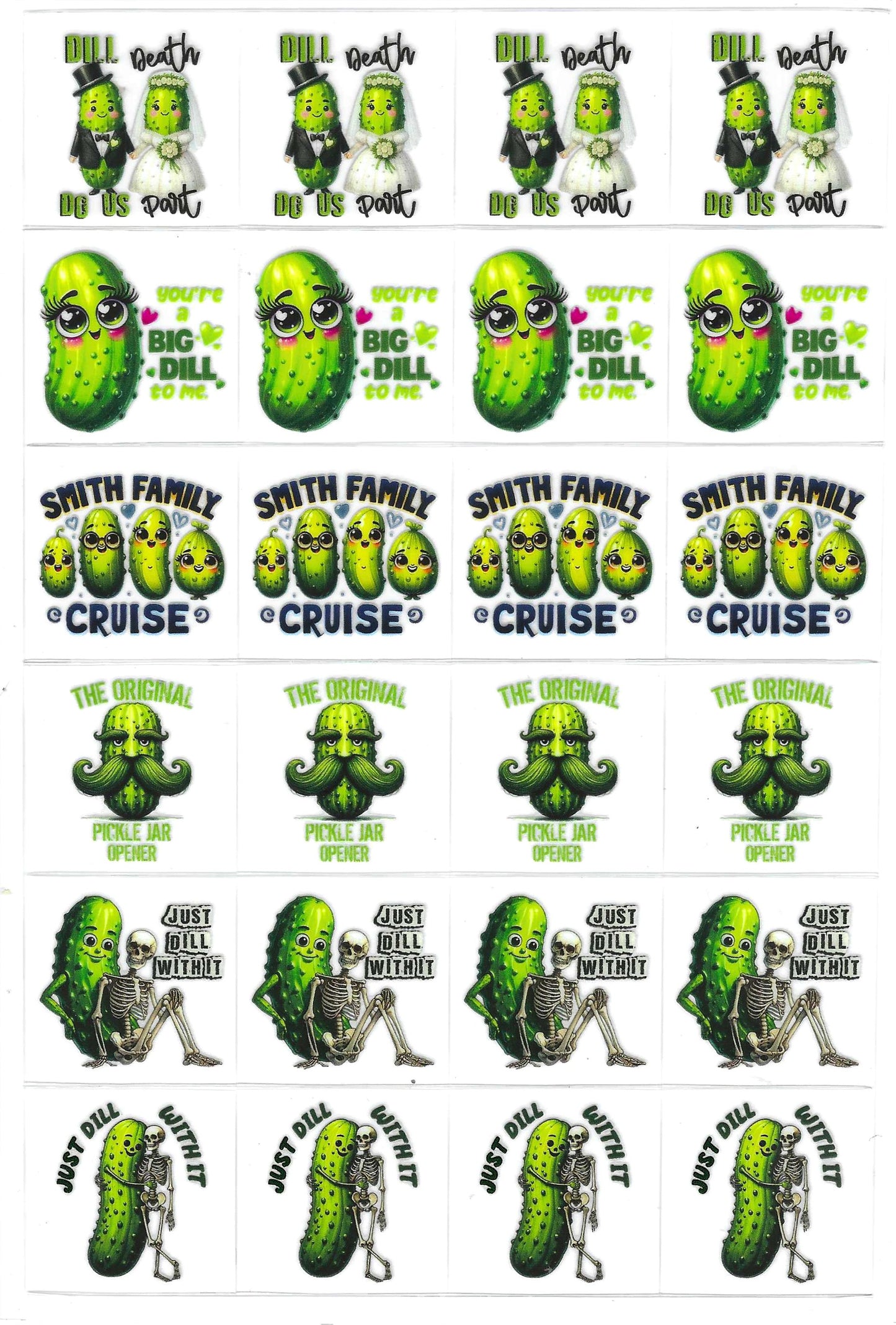 Pickles 1 Kiss Cut