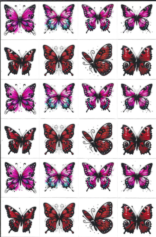 Butterfly 3 Kiss Cut