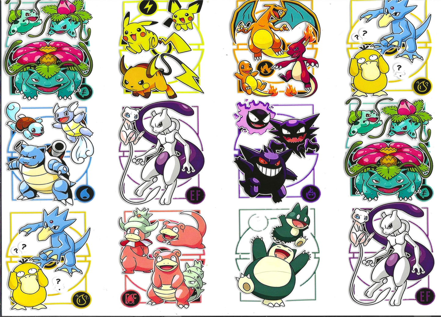 Pokémon Element  11 x 9