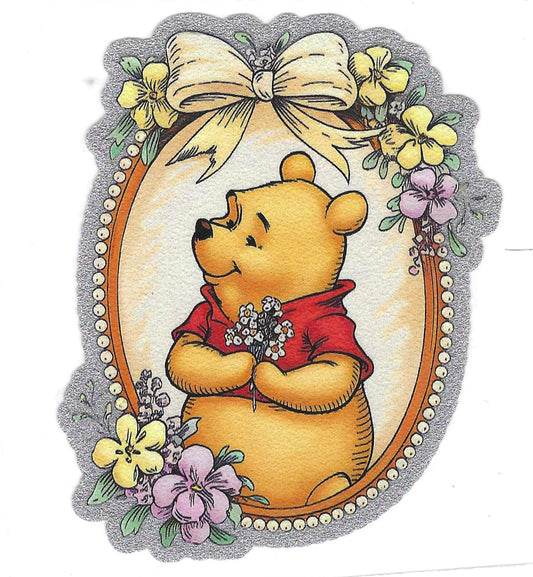 Winnie Glitter Decal